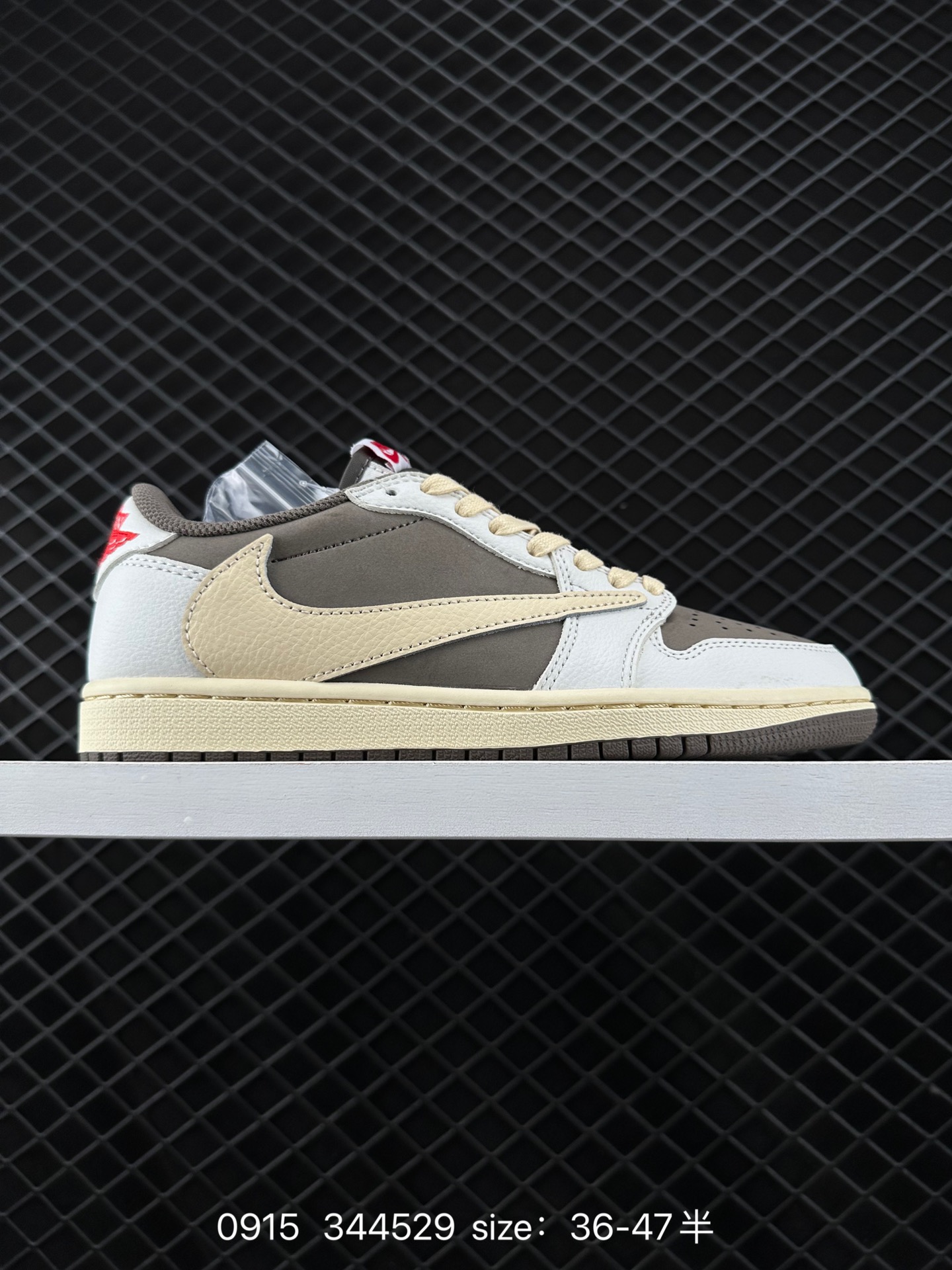 fragment design x Travis Scott x Nike Air Jordan 1 Low OG SP”Black/Green Toe“